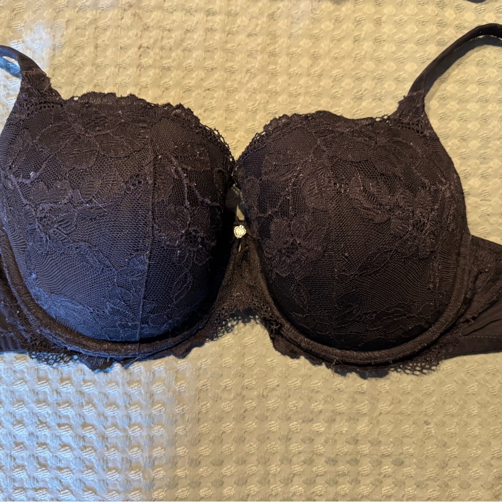 Victoria's Secret Lace Bra in Dark Brown